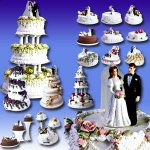 Клипарт — Свадебные торты